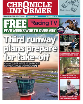 Cover of Hayes & Harlington Gazette