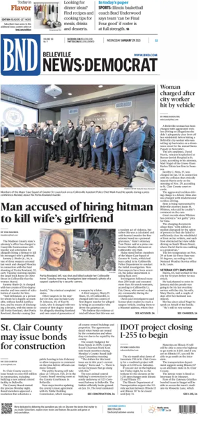 Cover of Belleville News-Democrat