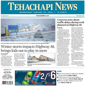 Cover of Tehachapi News
