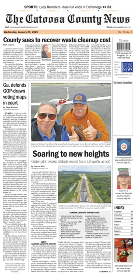 Cover of The Catoosa County News