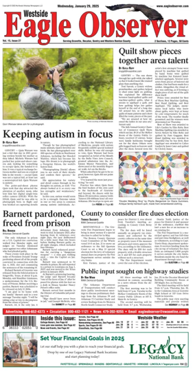 Cover of Westside Eagle-Observer