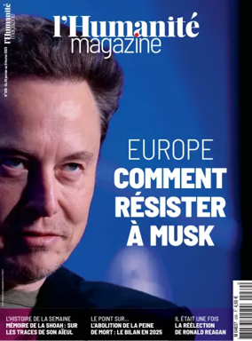 Cover of L'HUMANITE MAGAZINE