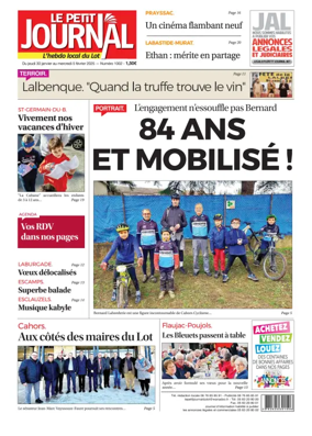 Cover of Le Petit Journal - L'hebdo local du Lot