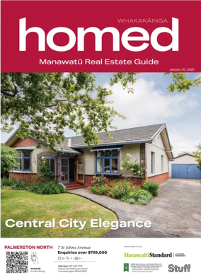 Cover of Homed Manawatu Standard