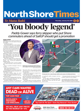 Cover of North Shore Times