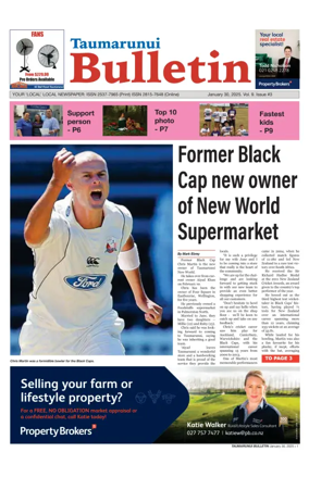 Cover of Taumarunui Bulletin