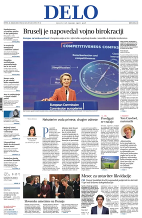 Cover of Delo (Slovenia)