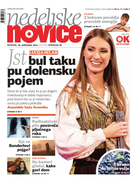 Cover of Nedeljske Novice