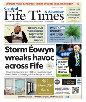 Cover of Central Fife Times