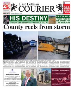 Cover of East Lothian Courier
