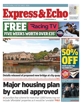 Cover of Express & Echo (City & East Devon Edition)