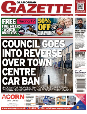 Cover of Glamorgan Gazette