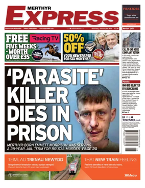 Cover of Merthyr Express