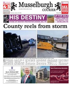 Cover of Musselburgh Courier