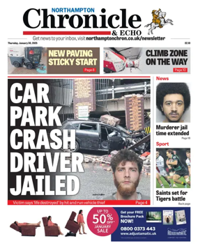 Cover of The Northampton Chronicle and Echo