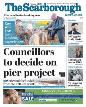 Cover of The Scarborough Evening News
