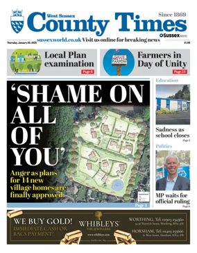 Cover of West Sussex County Times