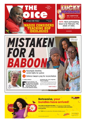 Cover of The Voice (Botswana)