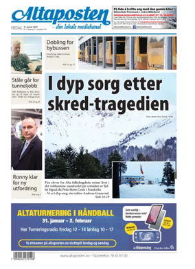 Cover of Altaposten