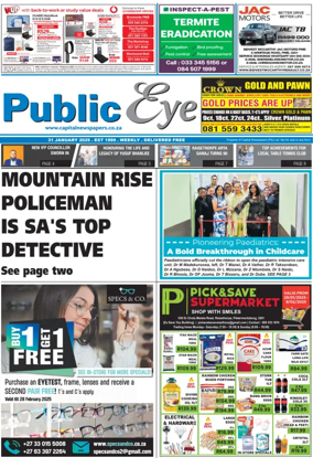 Cover of Public Eye (South Africa)