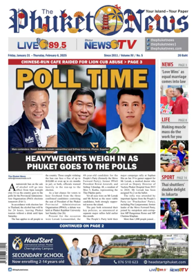 Cover of The Phuket News