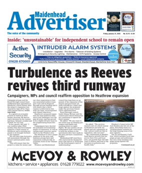 Cover of Maidenhead Advertiser