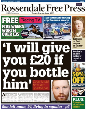 Cover of Rossendale Free Press