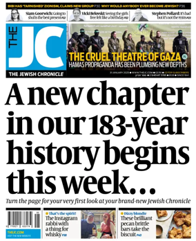 Cover of The Jewish Chronicle