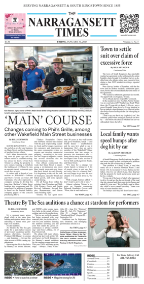 Cover of Narragansett Times