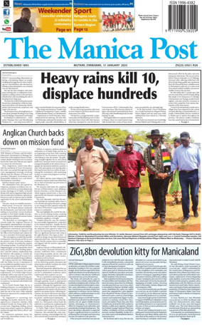 Cover of The Manica Post