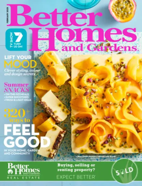 Cover of Better Homes and Gardens (Australia)
