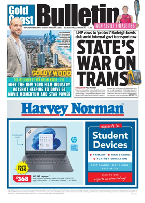 Cover of Weekend Gold Coast Bulletin