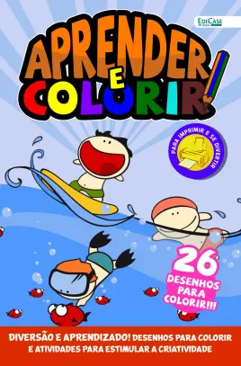 Cover of Aprender e Colorir