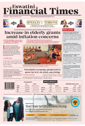 Cover of Eswatini Financial Times