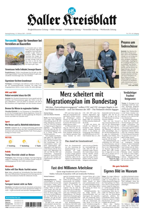 Cover of NW - Haller Kreisblatt