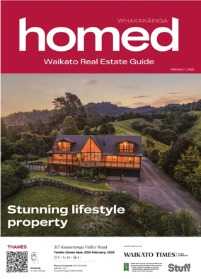 Cover of Homed Waikato Region
