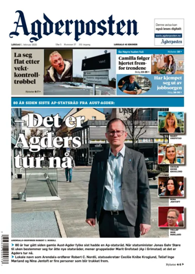Cover of Agderposten