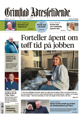 Cover of Grimstad Adressetidende