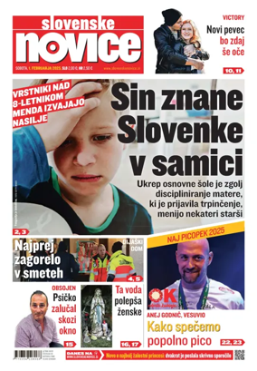 Cover of Slovenske Novice