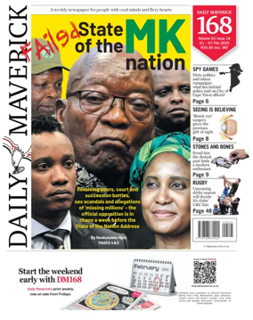 Cover of Daily Maverick