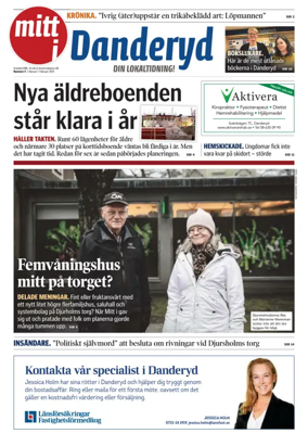 Cover of Danderyds Nyheter