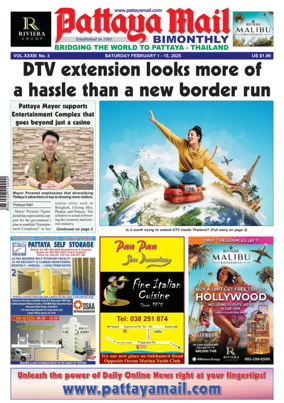 Cover of Pattaya Mail