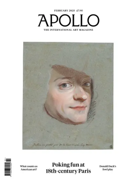 Cover of Apollo Magazine (UK)