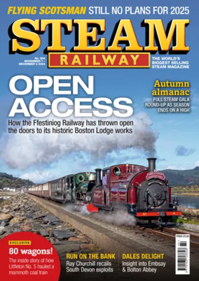 Cover of Steam Railway (UK)