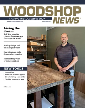 Cover of Woodshop News