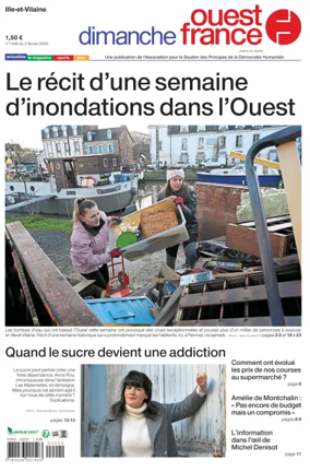Cover of Dimanche Ouest France (Ille-et-Vilaine)