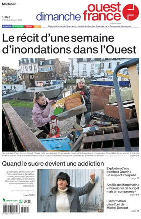 Cover of Dimanche Ouest France (Morbihan)