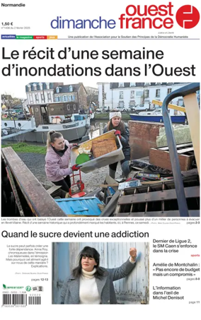 Cover of Dimanche Ouest France (Normandie)