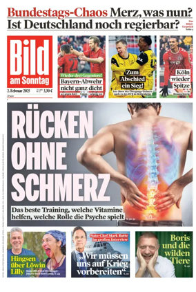 Cover of Bild am Sonntag