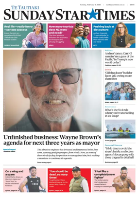 Cover of Sunday Star-Times